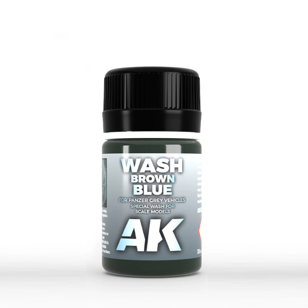 AK Interactive: Wash For Panzer Grey (35ml Bottle)