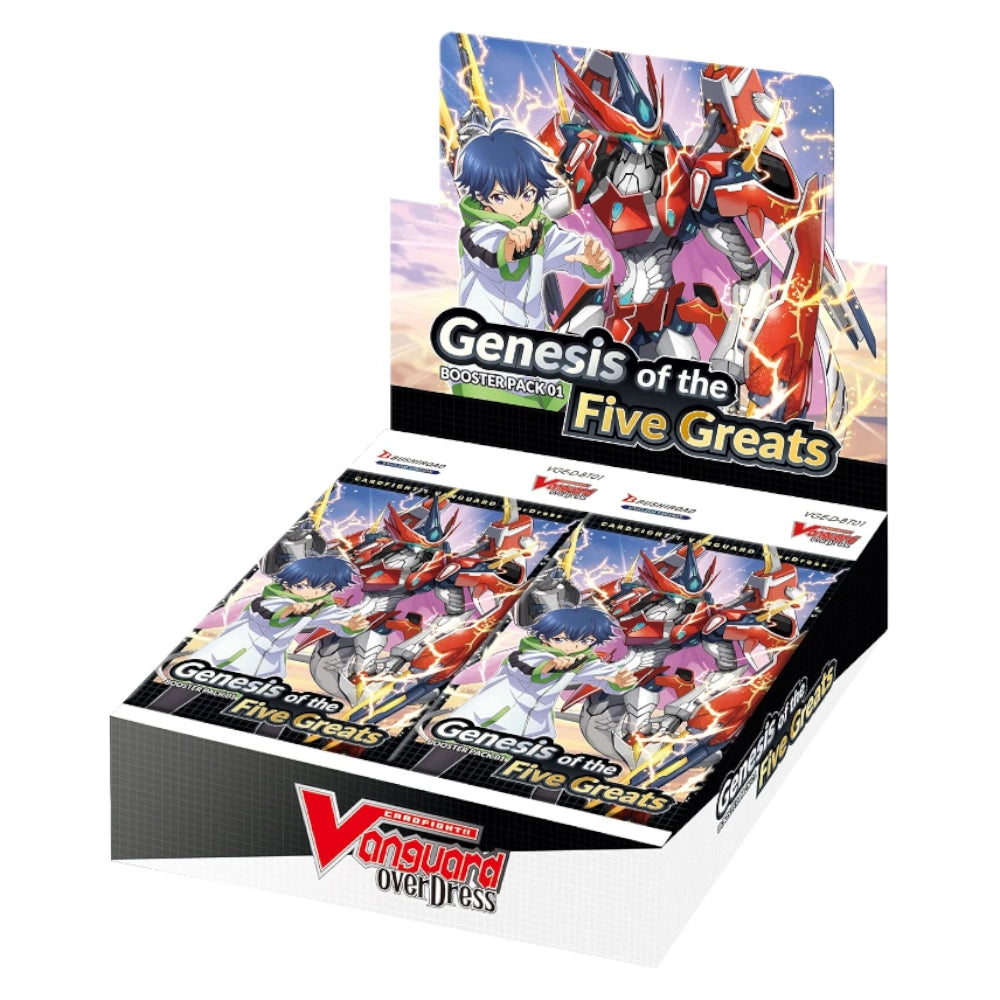 buy cardfight vanguard booster box Over the Brick – Cardfight!! Vanguard: Genesis of the Five Greats digimon card game digimon Destined One of Time Condition:Excellent One Piece Japan exclusive card set