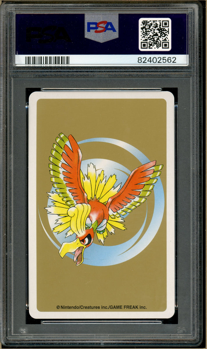 Over the Brick – Pokémon - Pidgeot 9 of Diamonds, Gold Ho-oh