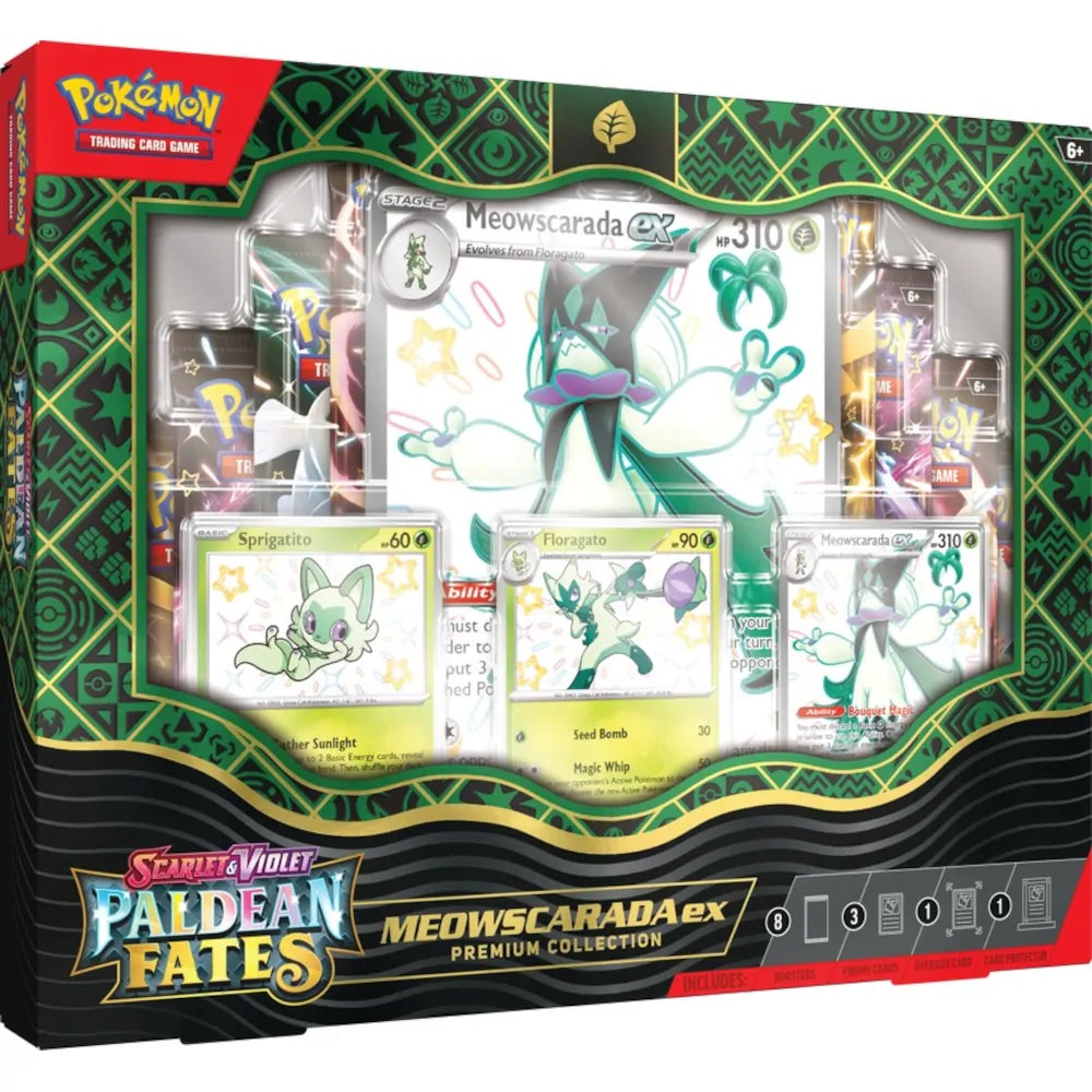 Pokémon Scarlet & Violet: Paldean Fates ex Premium Collection Meowscarada Ex