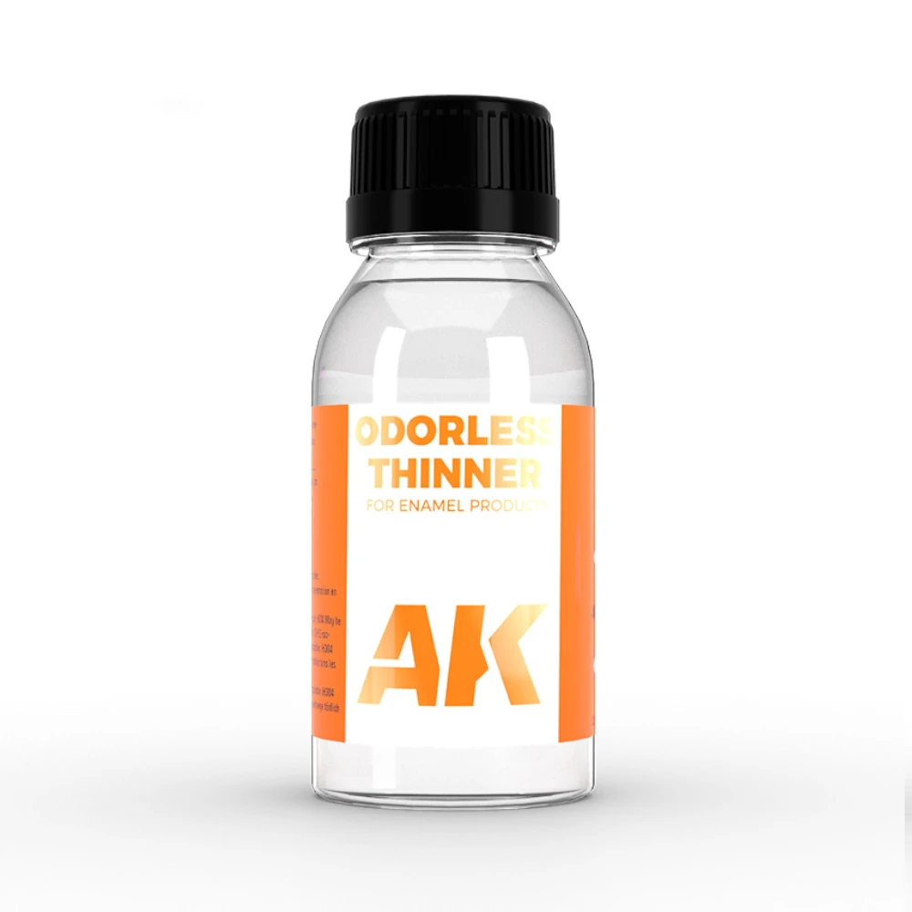 AK Interactive: Odorless Thinner (100ml Bottle)