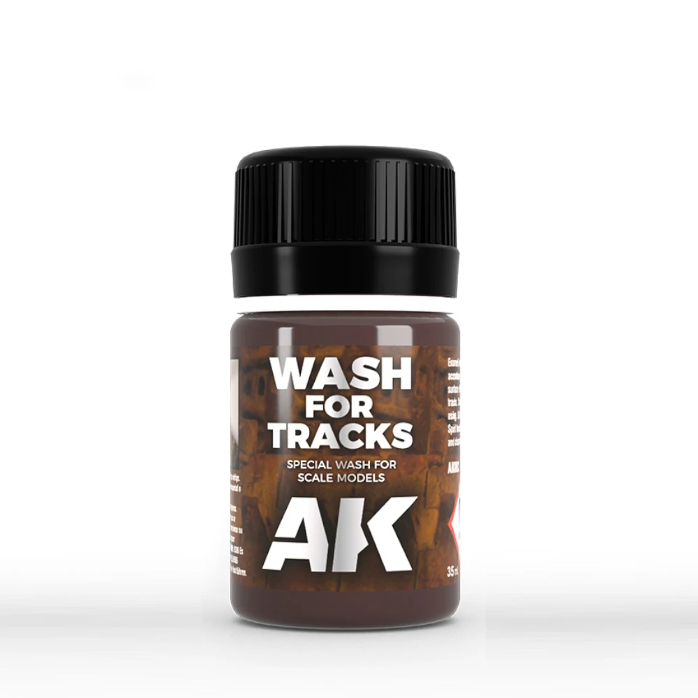 AK Interactive: Wash for Tracks (35ml Bottle)