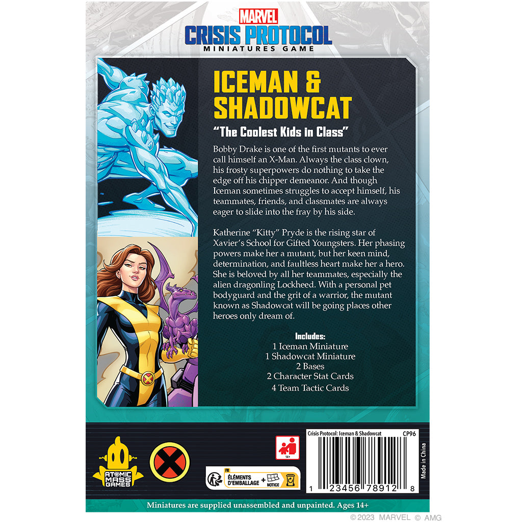 Marvel Crisis Protocol - Iceman & Shadowcat back