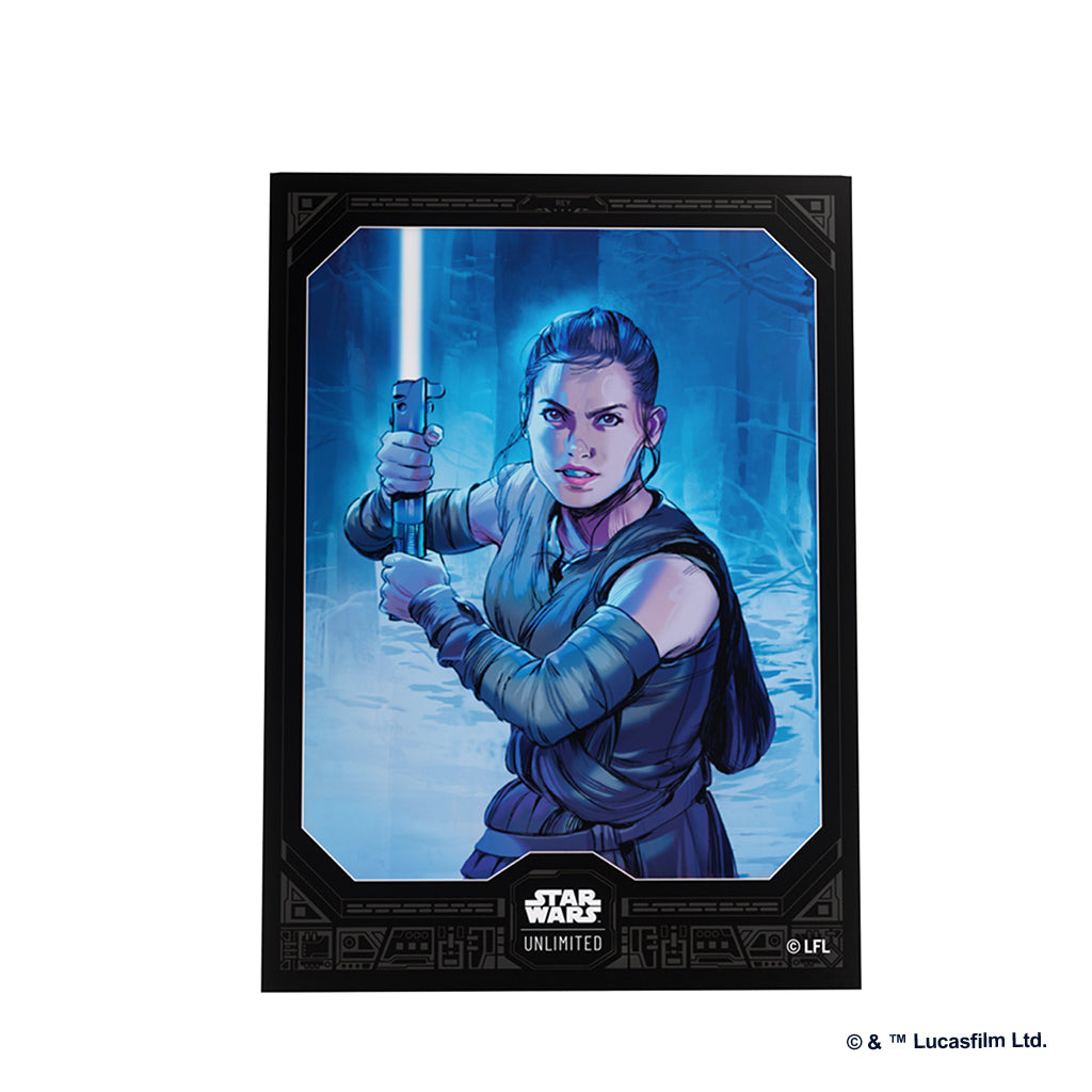 Gamegenic Star Wars: Unlimited Art Sleeves - Rey - Collectable Card Gamegenic Star Wars: Unlimited Art Sleeves - Rey - Collectable Card
