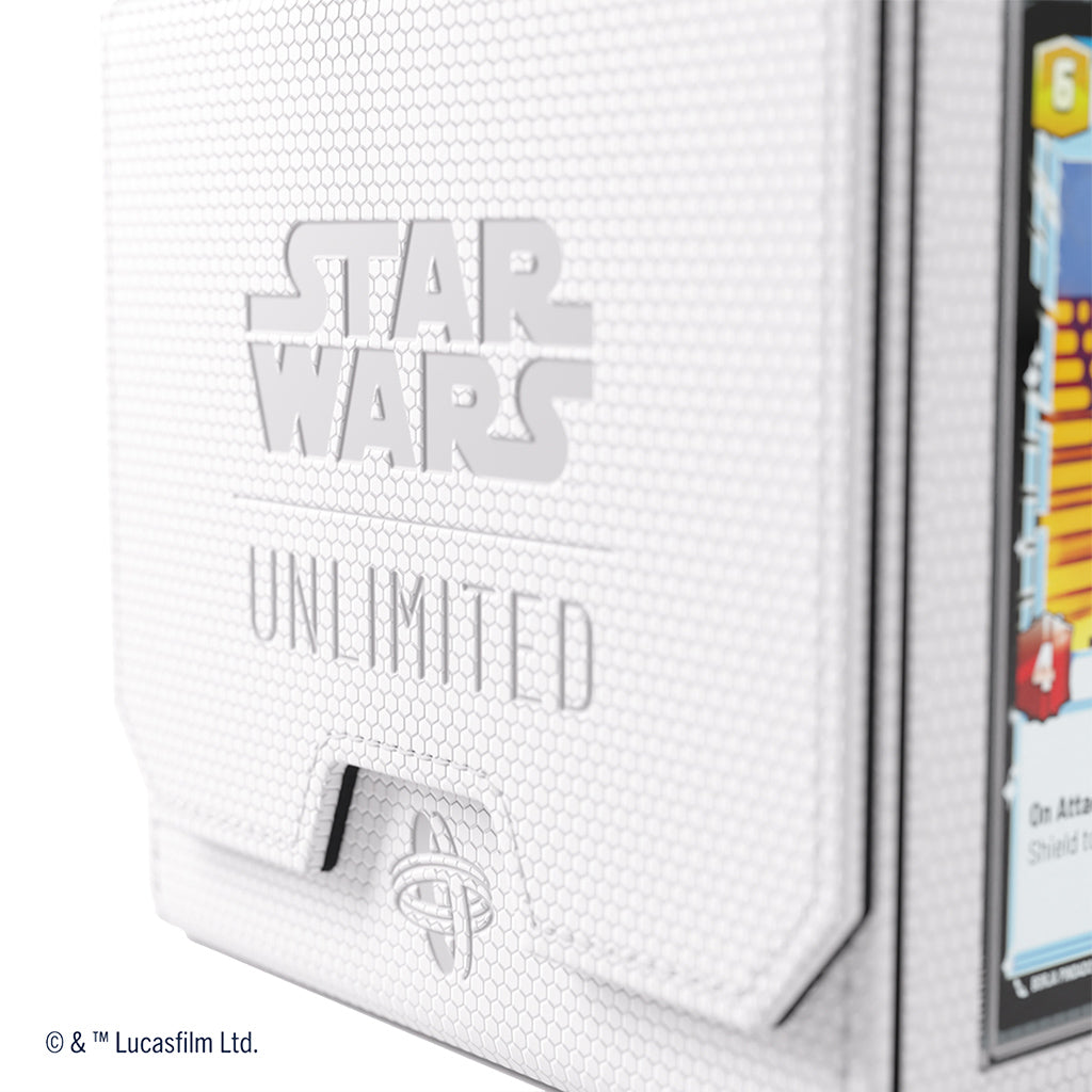 GameGenic: Star Wars Unlimited Deck Pod - White/Black