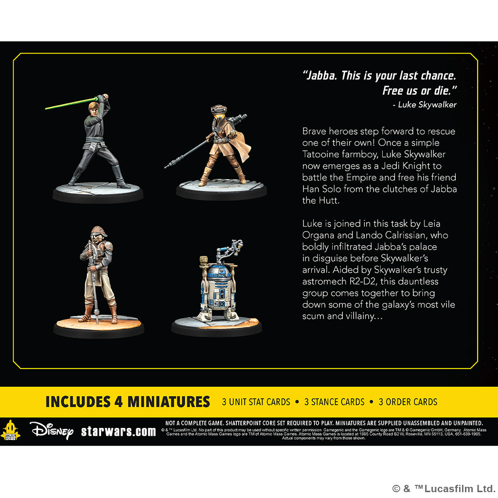 Star Wars Shatterpoint: Fearless And Inventive Squad Pack back