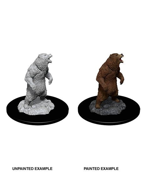 WizKids Deep Cuts Unpainted Miniatures: Grizzly (1)