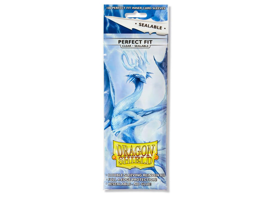 Dragon Shield: Perfect Fit Sealable Clear - Clear (100ct)