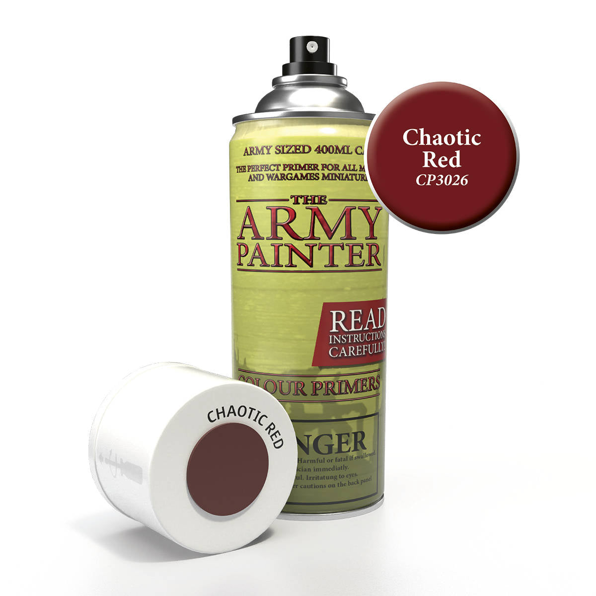 Over the Brick – The Army Painter Colour Primer - Chaotic Red