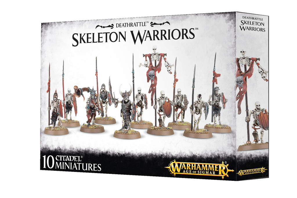 Warhammer Age of Sigmar: Deathrattle - Skeleton Warriors