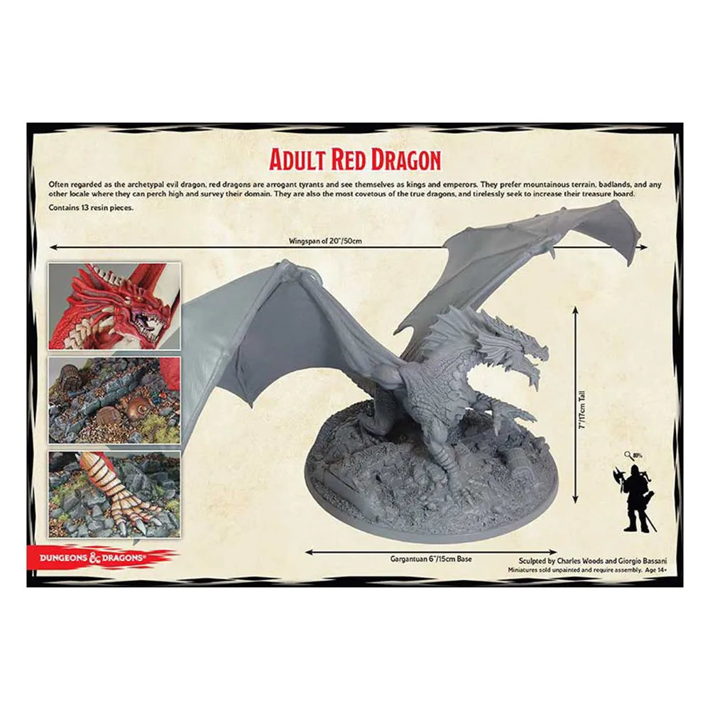 D&D: Adult Red Dragon Box