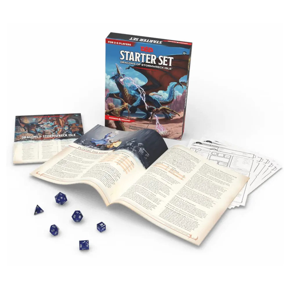 Dungeons & Dragons : Revised Starter Set Dragons of Stormwreck Isle content