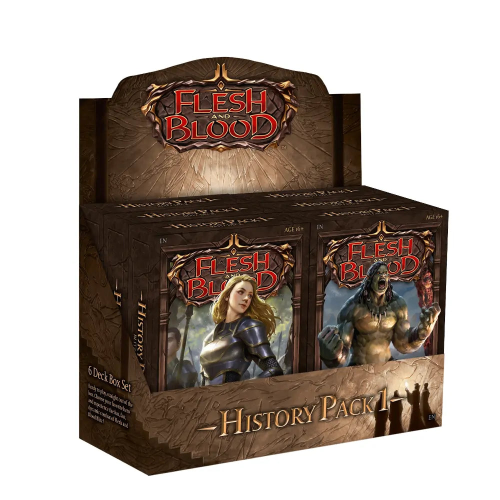 Flesh and Blood: History Pack 1 Blitz Decks (set of 6)