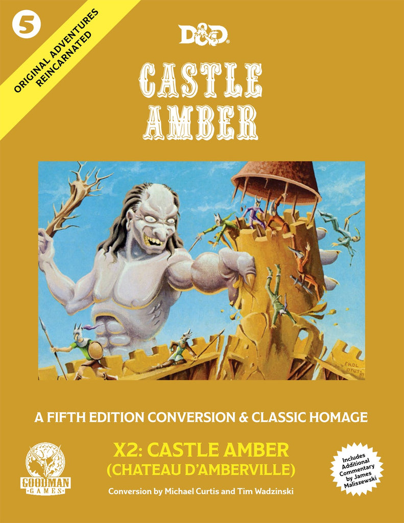 D&D Original Adventures Reincarnated #5 - Castle Amber (Hardback)