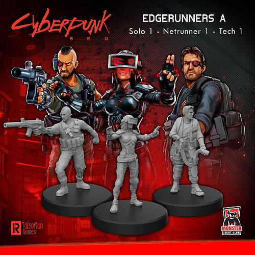 Cyberpunk Red: Edgerunners A - Solo, Tech, and Netrunner