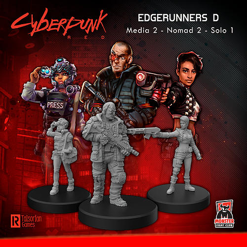 Cyberpunk Red: Edgerunners D - Solo, Nomad, and Media