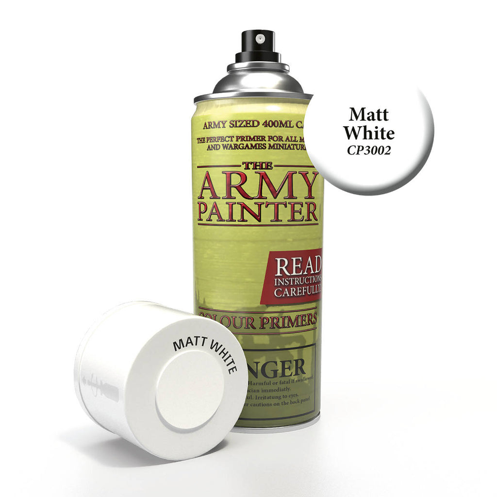 The Army Painter Base Primer - Matte White Undercoat