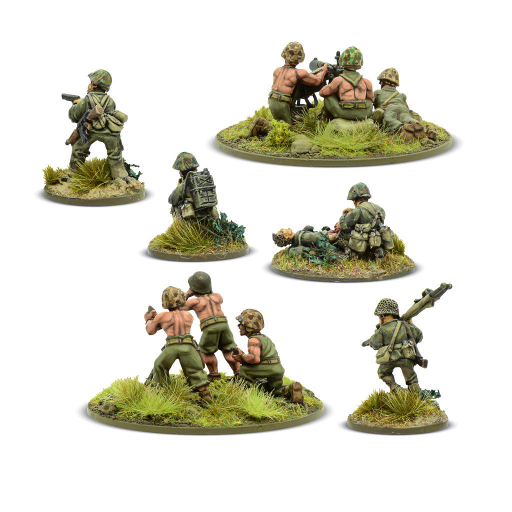 Bolt Action: US Marine Corp - Support Group back