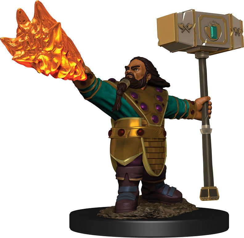 D&D Premium Figure: Dwarf Cleric Male