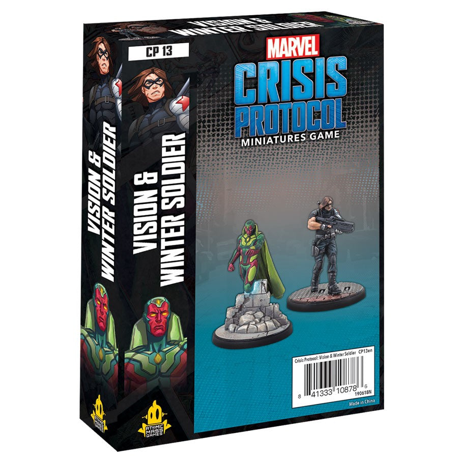 Marvel Crisis Protocol - Vision & Winter Soldier Chara