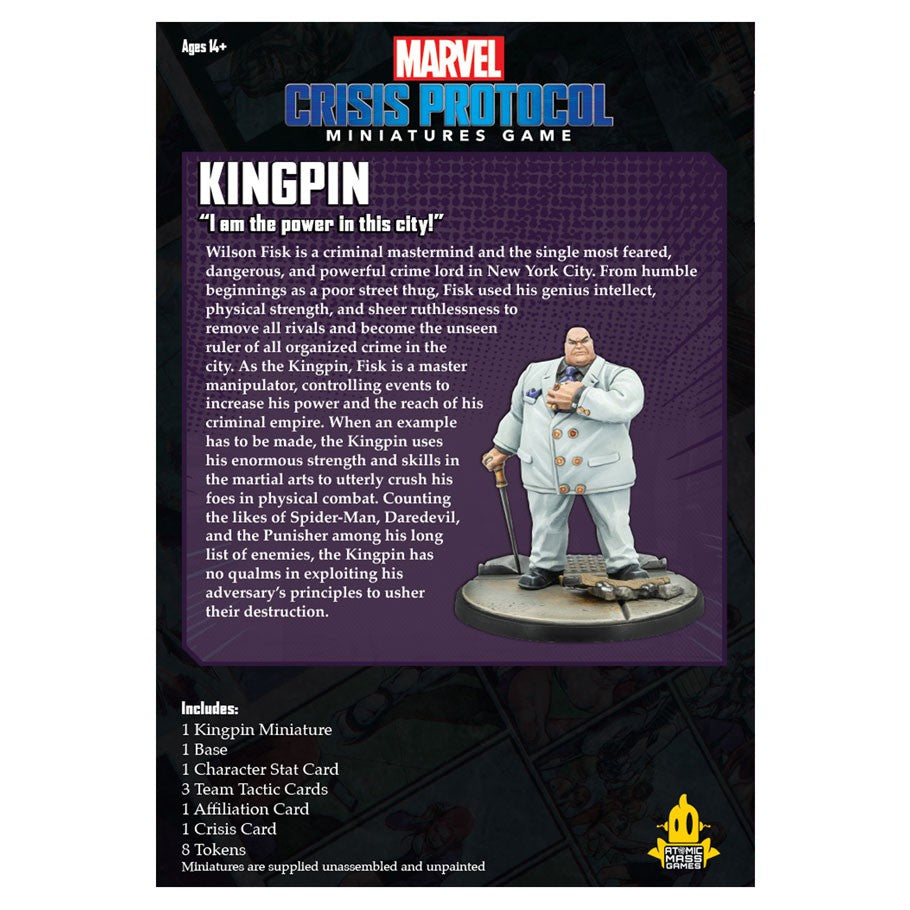 Marvel Crisis Protocol - Kingpin back