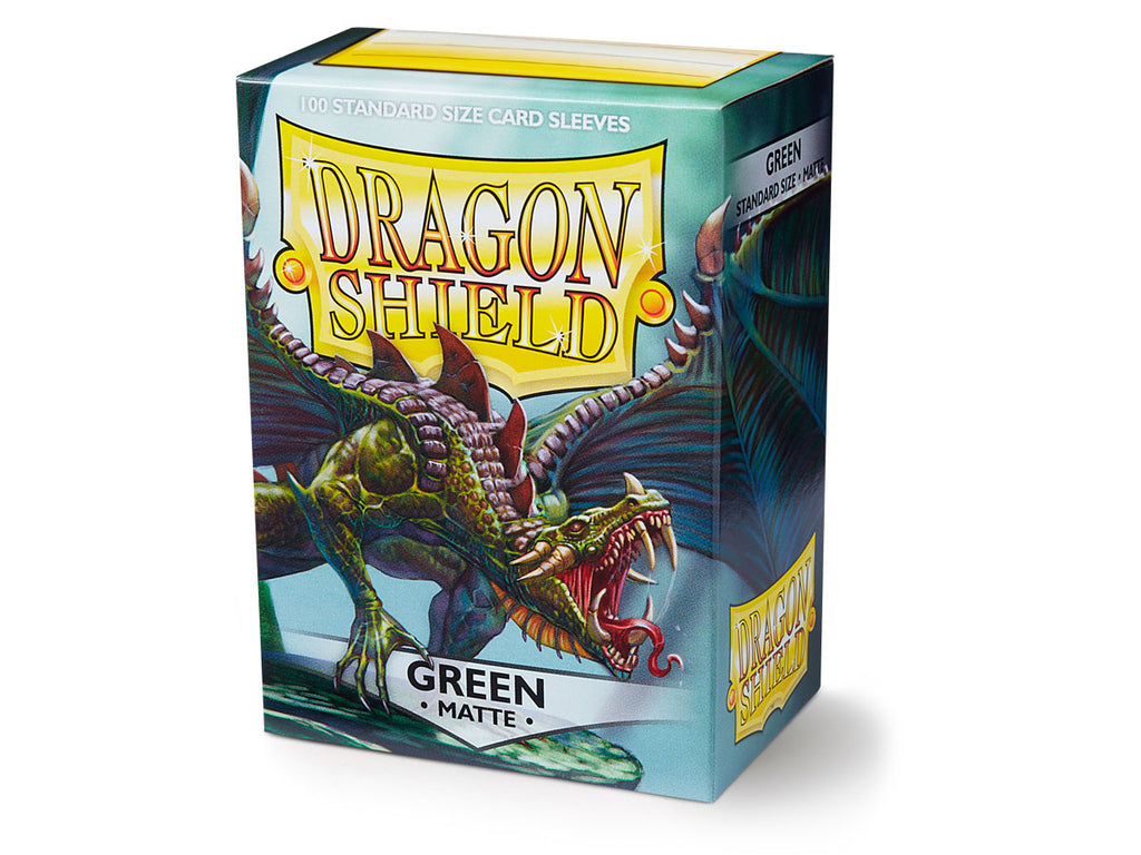 Dragon Shield: Matte Sleeves - Green (100ct)