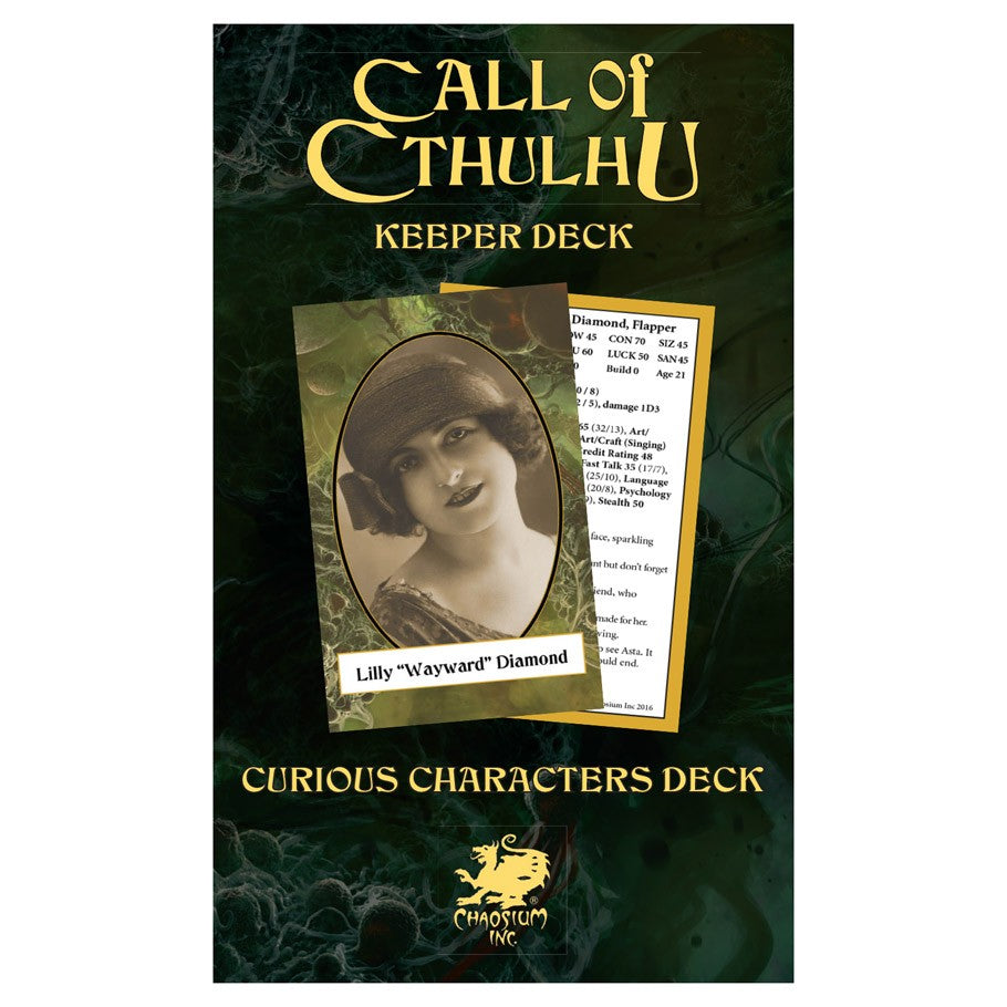 Call of Cthulhu: Keeper Decks curious deck
