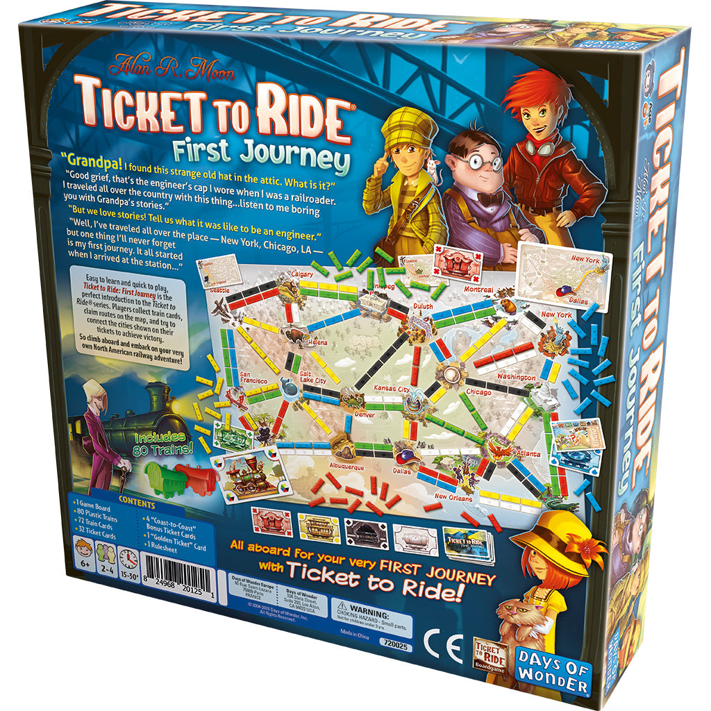 Ticket to Ride: First Journey back