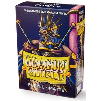 Dragon Shield: Matte Sleeves - Purple (60ct)