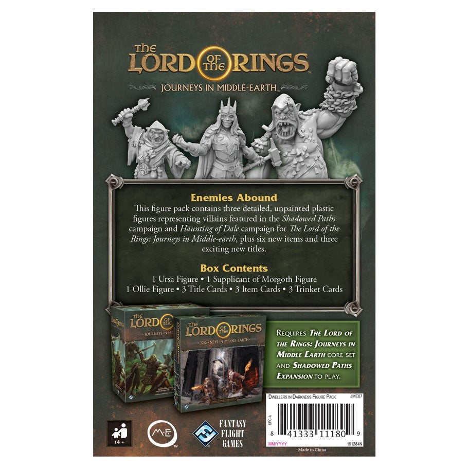 The Lord of the Rings: Journeys in Middle-Earth - Dwellers in Darkness Figure Pack back