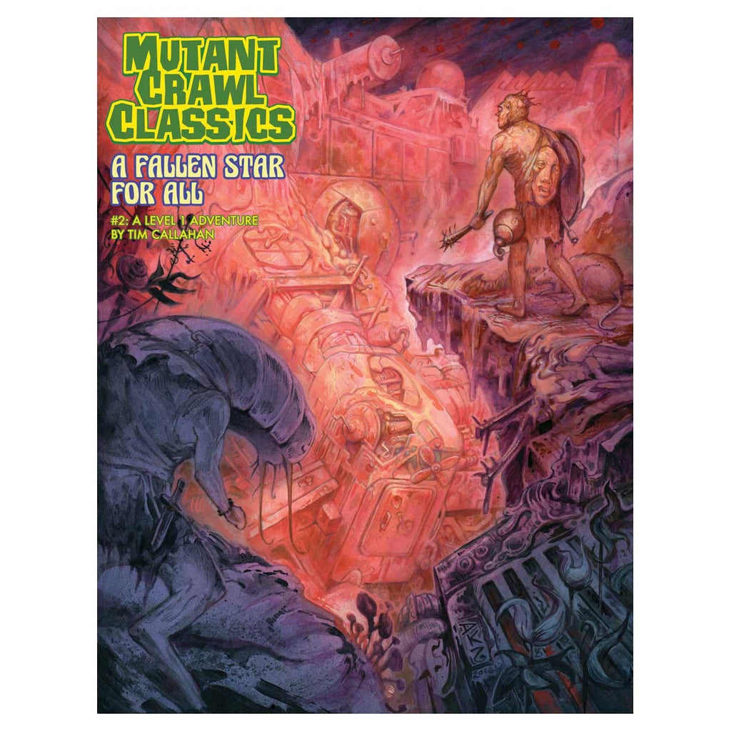 Mutant Crawl Classics: #2 A Fallen Star for All