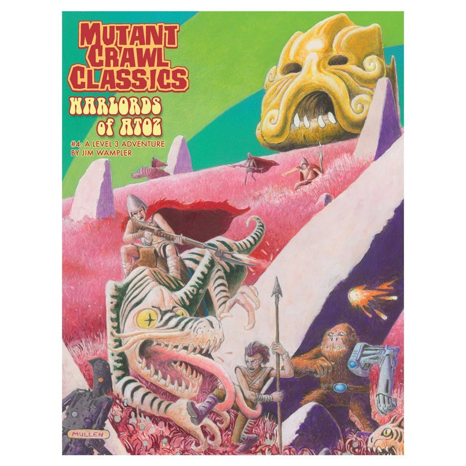 Mutant Crawl Classics: #4 Warlords of ATOZ