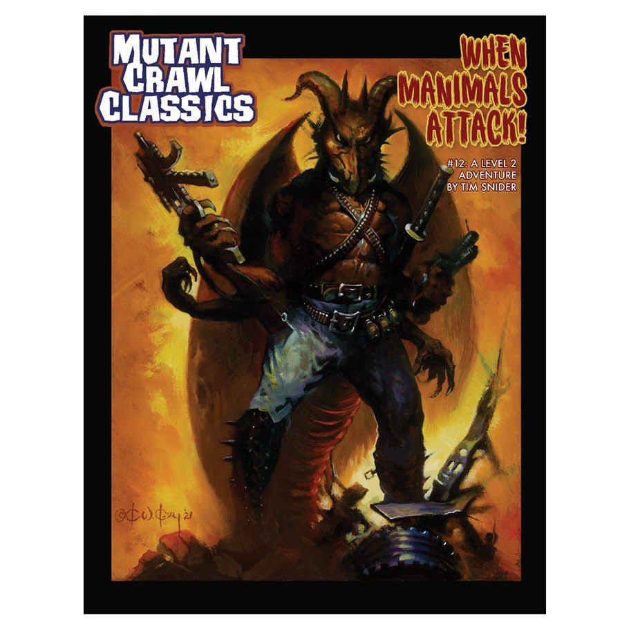 Mutant Crawl Classics: #12 When Manimals Attack