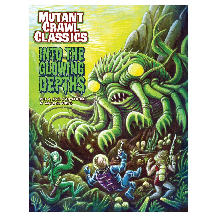 Mutant Crawl Classics: #13 Into the Glowing Depths
