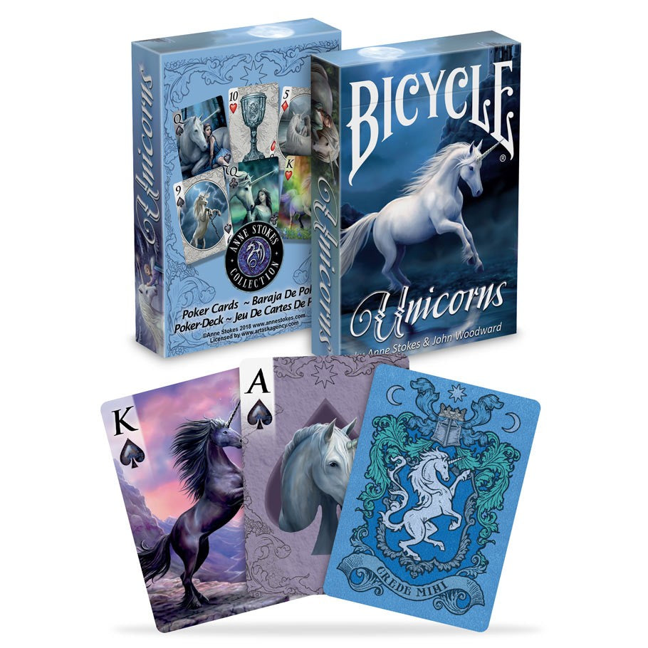Playing Cards: Anne Stokes Unicorns