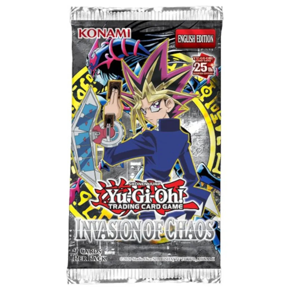 Yu-Gi-Oh! Invasion of Chaos Booster Packs (24 boosters)