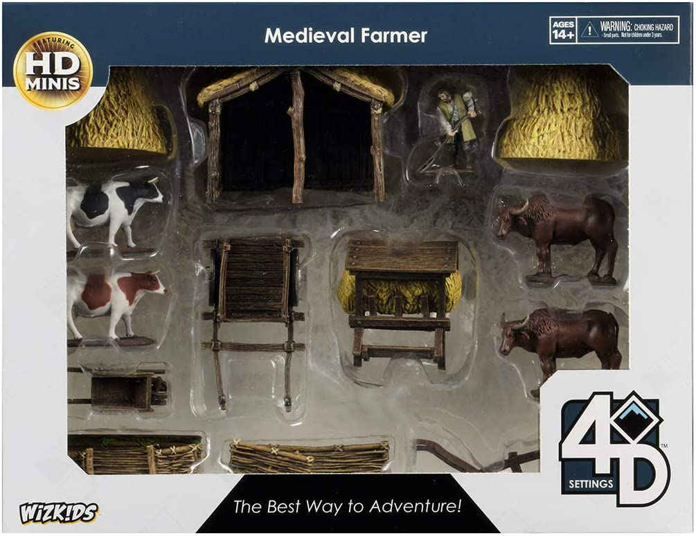 WizKids 4D™ Settings: Medieval Farmer
