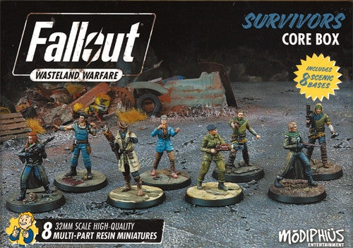 Fallout Wasteland Warfare: Survivors Faction Box