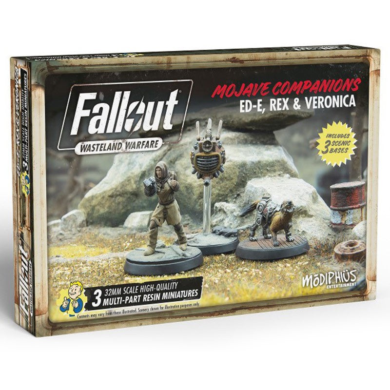 Fallout Wasteland Warfare: Super Mutants - Ed-E, Rex & Veronica