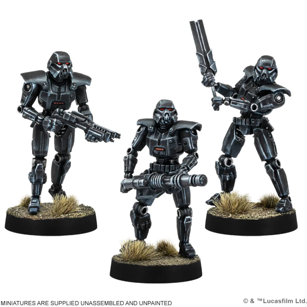 Star Wars Legion - Dark Troopers Unit Expansion figures