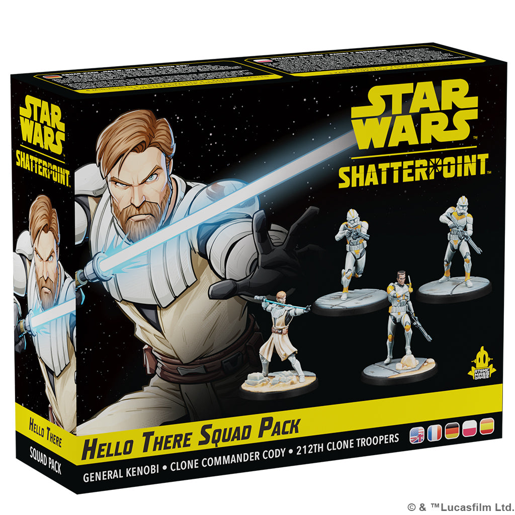 Star Wars Shatterpoint: Hello There - General Obi-Wan Kenobi Squad Pack