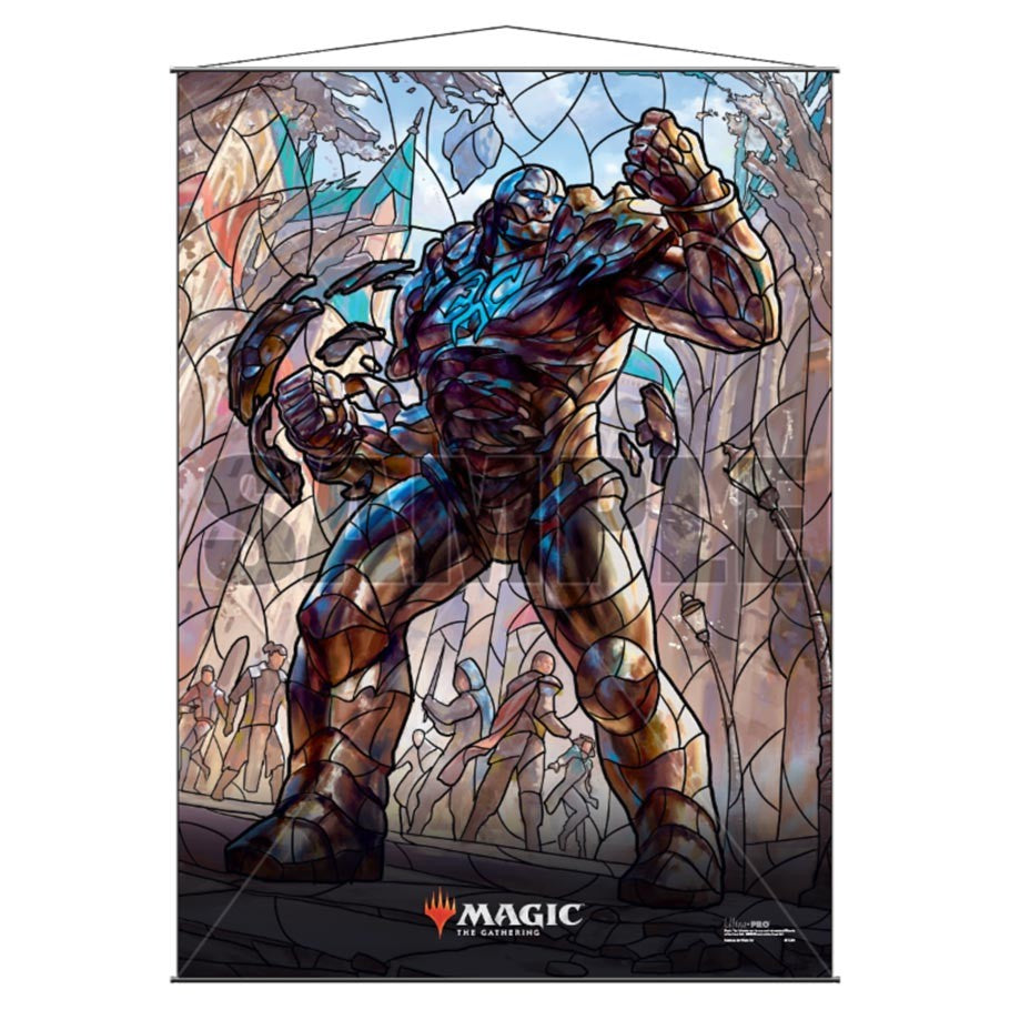 Wall Scroll: Magic the Gathering - Stained Glass, Karn