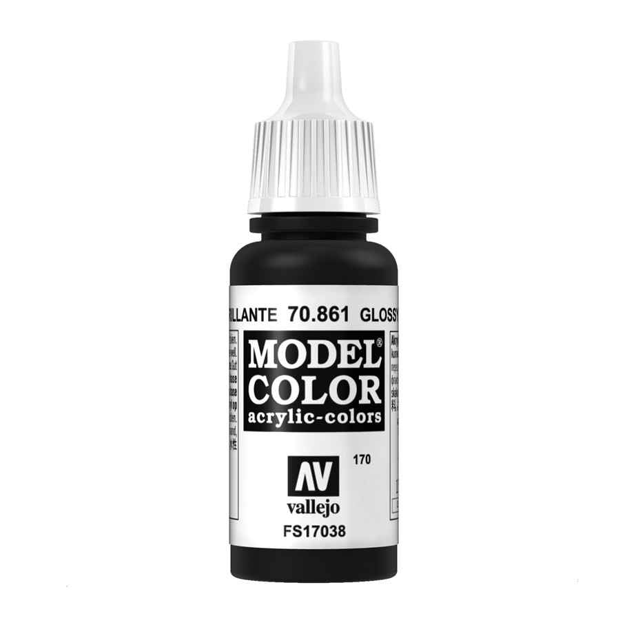 Vallejo Model Color - Gloss Black