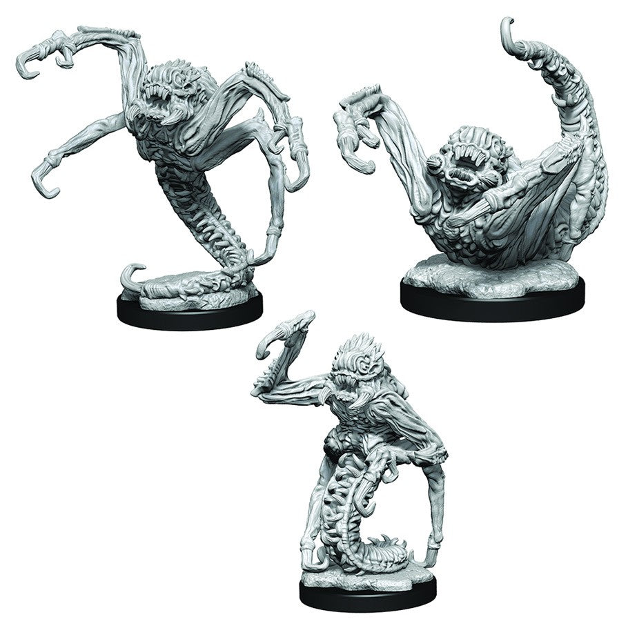 Critical Role Unpainted Miniatures: Core Spawn Crawlers (3)