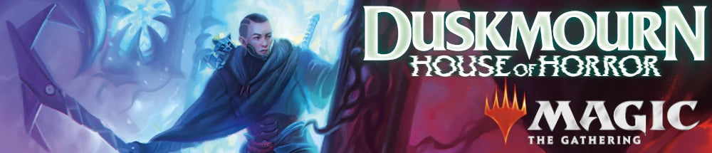 Enter Duskmourn... if you dare. MTG's next release horrifies all on September 27!