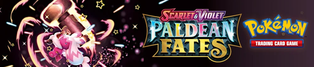 Shine Bright with the fated return of shiny Pokémon in Paldean Fates!