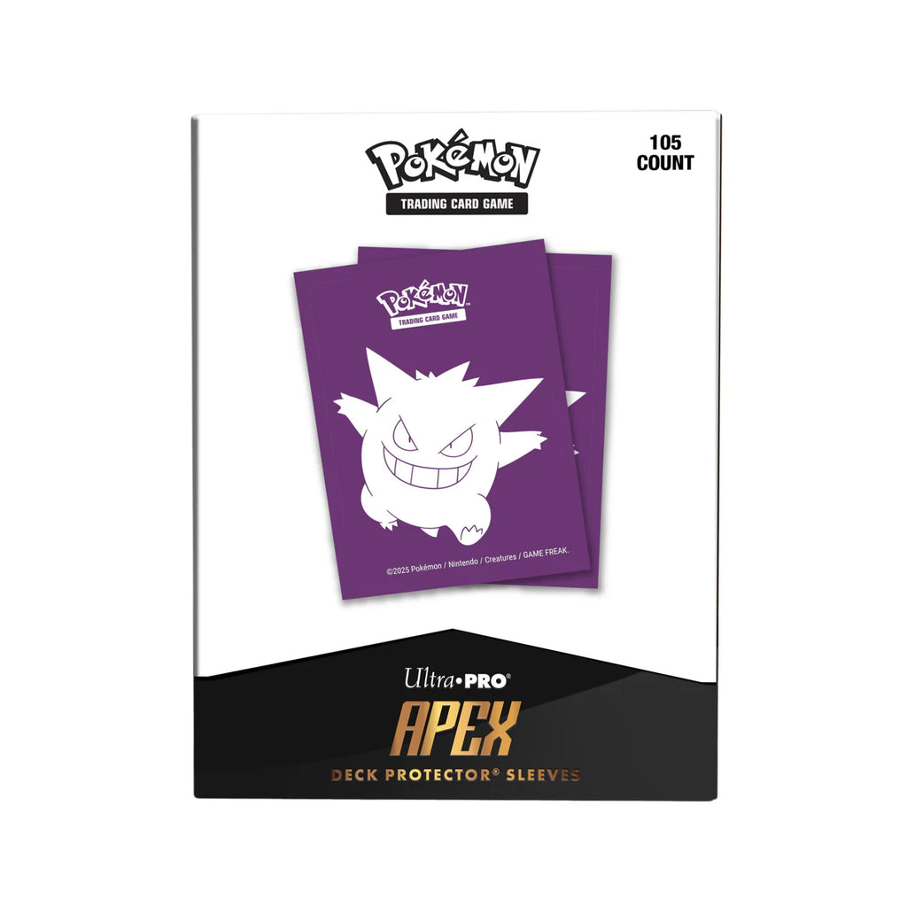 Ultra Pro Apex Sleeves: Pokémon Elite Series Gengar
