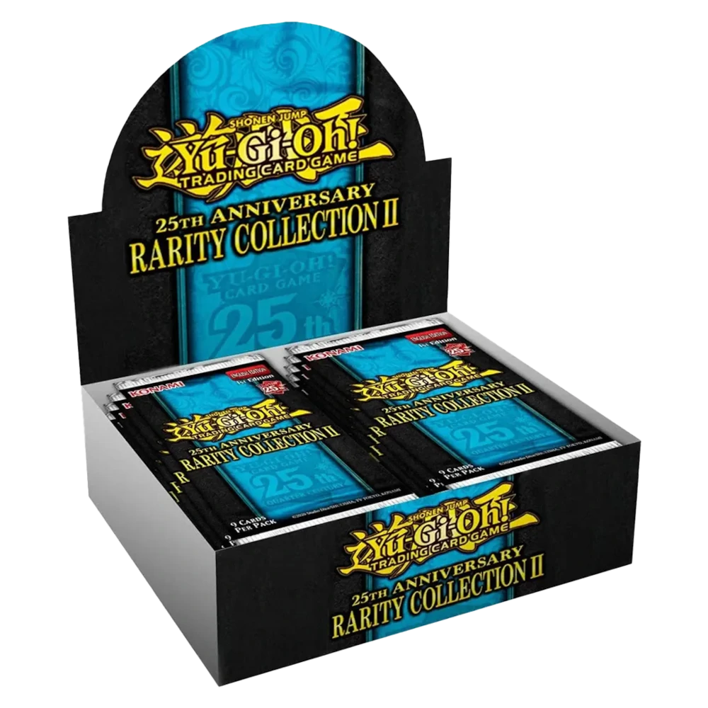 haunted mine booster box Over the Brick – Yu-Gi-Oh! 25th Anniversary Rarity Collection II Booster Display