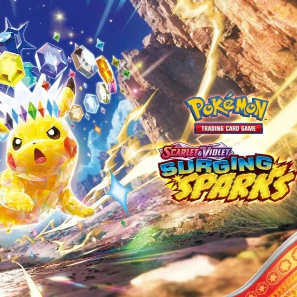 Pokemon Scarlet And Violet Surging Sparks Prerelease