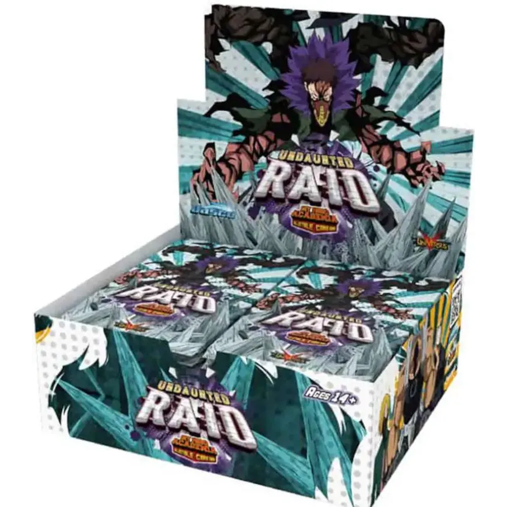 my hero academia booster box My Hero Academia: Undaunted Raid Booster Display